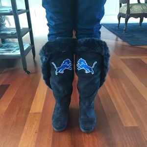 Women’s Detroit Lions winter boots